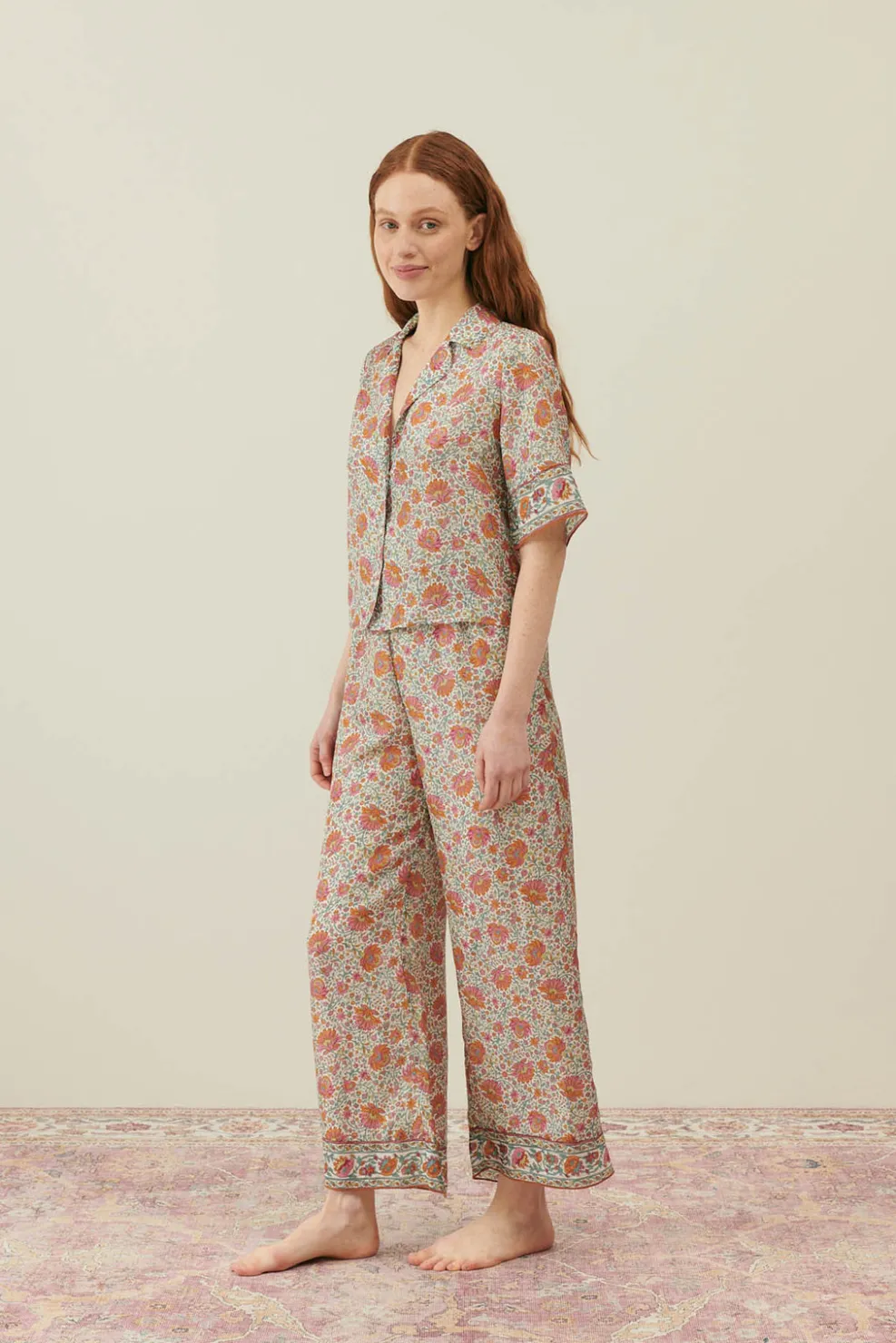 Bas De Pyjama En Soie Melycia*Louise Misha Discount