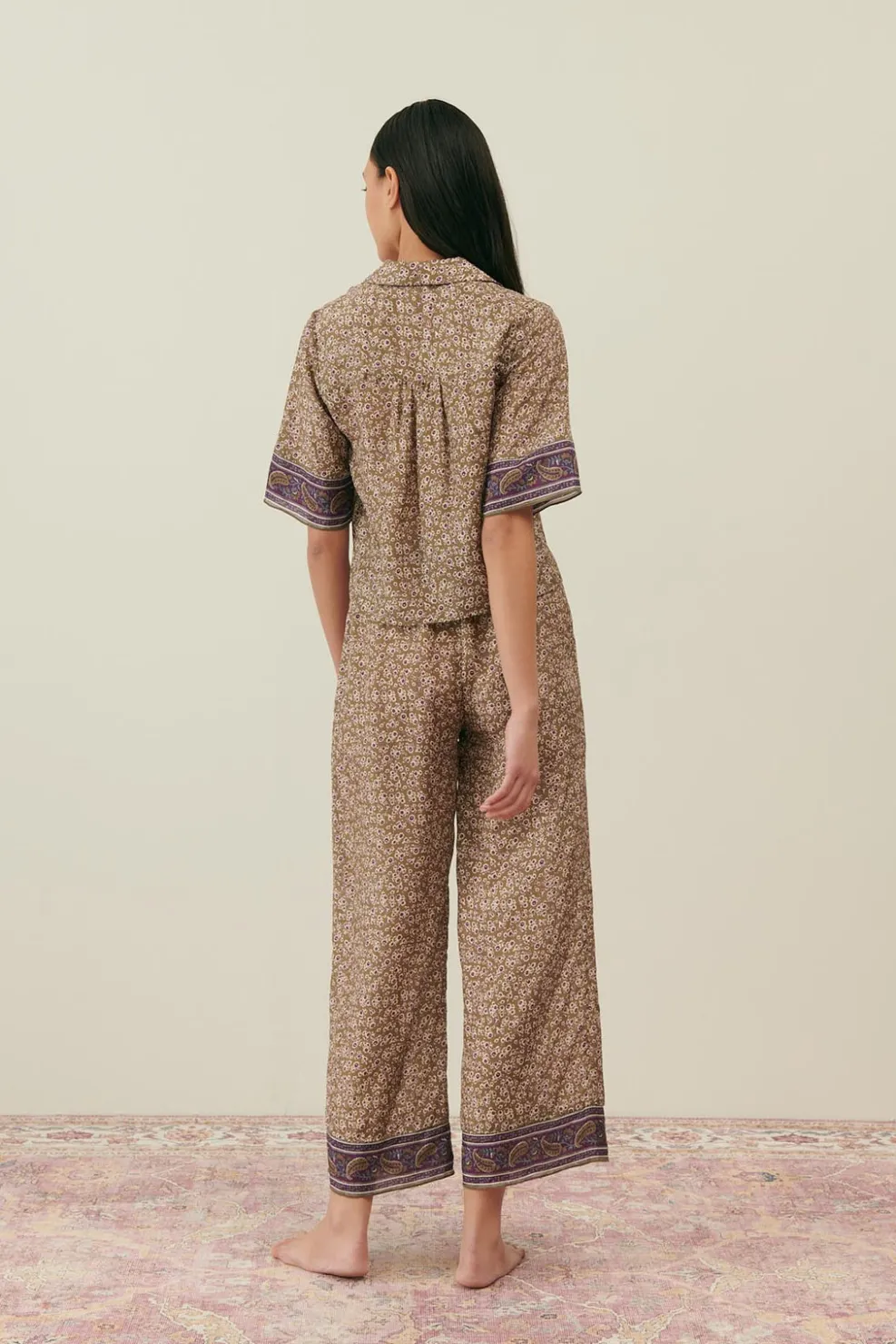 Bas De Pyjama En Soie Melycia*Louise Misha Cheap
