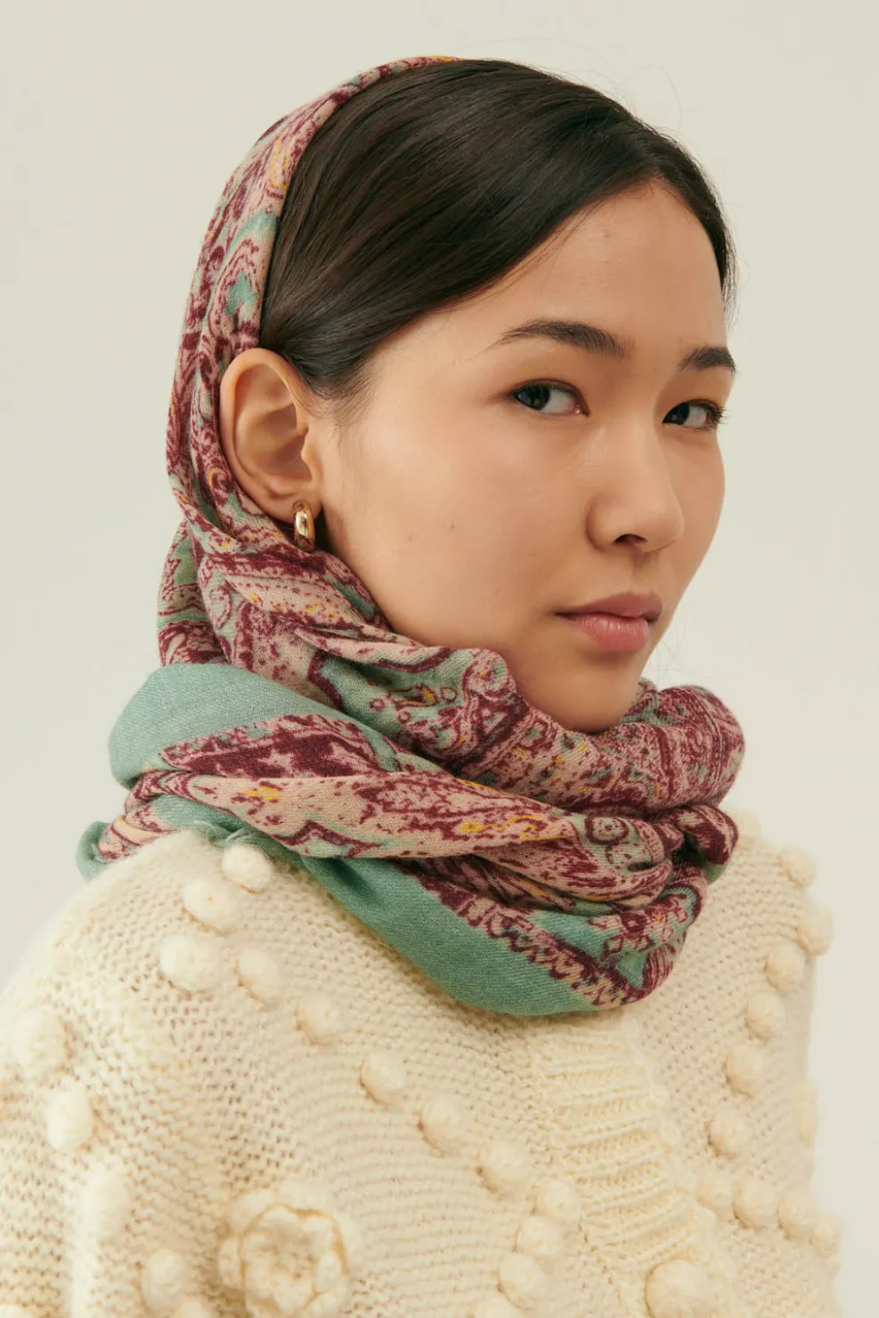 Écharpe En Laine Mekness*Louise Misha Store